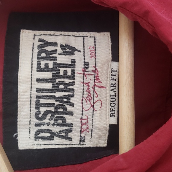 2 for $15 ‐ Distillery XXL Burgundy Shirt - Picture 2 of 6